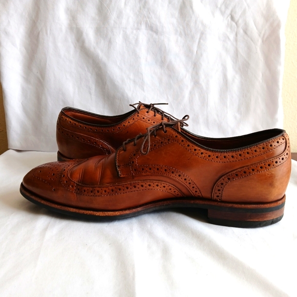 Allen Edmonds Lombard Wingtip Derby Dress Shoes 11D main image 6